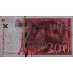 F 75-05 - 1999 - 200 francs - Eiffel - Série T - Etat : TB