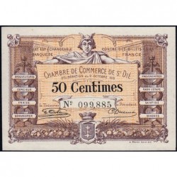 Saint-Dié - Pirot 112-1 - 50 centimes - 09/10/1915 - Etat : pr.NEUF