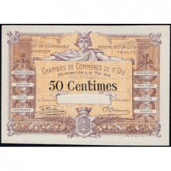 Saint-Dié - Pirot 112-6 - 50 centimes - 10/05/1916 - Spécimen - Etat : NEUF