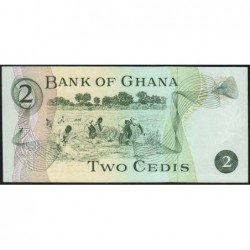Ghana - Pick 14c_1 - 2 cedis - Série Q/1 - 02/01/1977 - Etat : NEUF