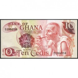 Ghana - Pick 16f - 10 cedis - Série B/2 - 02/01/1978 - Etat : NEUF