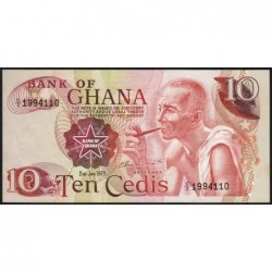 Ghana - Pick 16f - 10 cedis - Série C/2 - 02/01/1978 - Etat : pr.NEUF