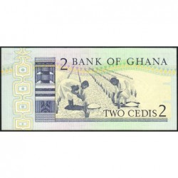 Ghana - Pick 18d - 2 cedis - Série BG - 06/03/1982 - Etat : NEUF