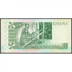 Ghana - Pick 21c - 20 cedis - Série BF - 06/03/1982 - Etat : NEUF