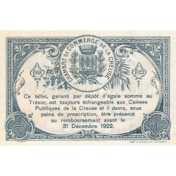 Guéret - Creuse - Pirot 64-18 - 2 francs - Sans série - 4e émission - 02/07/1918 - Etat : SUP+