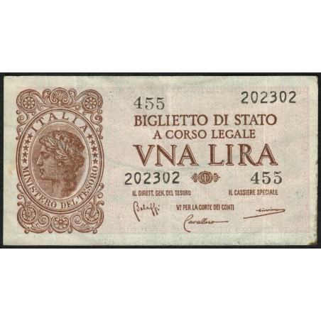 Italie - Pick 29b - 1 lira - 1950 - Etat : TTB