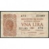 Italie - Pick 29b - 1 lira - 1950 - Etat : TTB