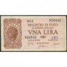 Italie - Pick 29b - 1 lira - 1950 - Etat : SUP+