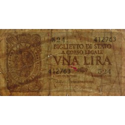 Italie - Pick 29b - 1 lira - 1950 - Etat : B+