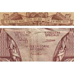 Italie - Pick 31c - 5 lire - 1950 - Etat : TB+