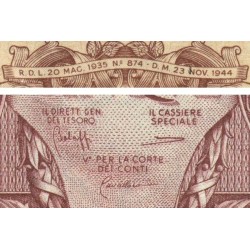 Italie - Pick 31c - 5 lire - 1950 - Etat : SUP