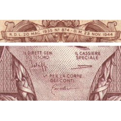Italie - Pick 31c - 5 lire - 1950 - Etat : NEUF