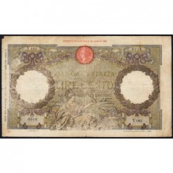 Italie - Pick 55a - 100 lire - 30/04/1936 - An XIV - Etat : TB-