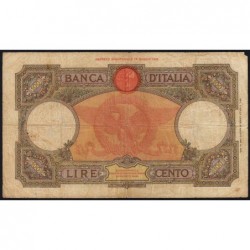 Italie - Pick 55a - 100 lire - 30/04/1936 - An XIV - Etat : TB-