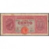 Italie - Pick 75a_2 - 100 lire - 10/12/1944 - Etat : TB-