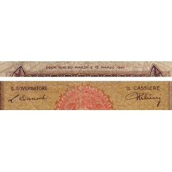 Italie - Pick 80a_1 - 500 lire - 20/03/1947 - Etat : B