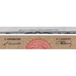 Italie - Pick 88a - 1'000 lire - Série G 229 - 10/02/1948 - Etat : SUP