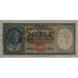 Italie - Pick 88d - 1'000 lire - Série N 385 - 25/09/1961 - Etat : TTB