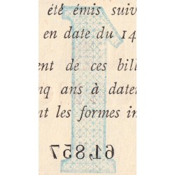 Saint-Omer - Pirot 115-4a variété - 1 franc - N° avec 5 chiffres - 14/08/1914 - Etat : SPL+