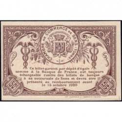 Sens - Pirot 118-2b - 50 centimes - 07/03/1916 - Etat : SPL