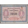 Tarare - Pirot 119-8 - 1 franc - Série M.039 - Sans date - Etat : TB