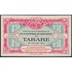 Tarare - Pirot 119-16 - 50 centimes - Série C.024 - 22/01/1916 - Etat : pr.NEUF
