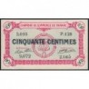 Tarare - Pirot 119-16 - 50 centimes - Série P.128 - 22/01/1916 - Etat : SUP