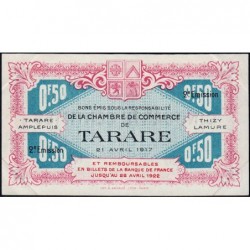 Tarare - Pirot 119-23 - 50 centimes - Série J.080 - 21/04/1917 - Etat : SUP