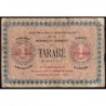 Tarare - Pirot 119-25 - 1 franc - Série T.140 - 21/04/1917 - Etat : B+