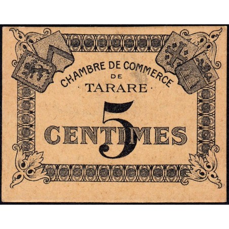 Tarare - Pirot 119-38 - 5 centimes - 2e émission - Sans date - Etat : NEUF