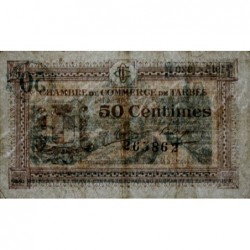 Tarbes - Pirot 120-1 variété - 50 centimes - Sans série - 07/02/1915 - Etat : TB+