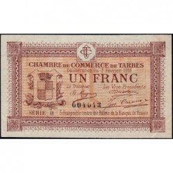 Tarbes - Pirot 120-10 variété - 1 franc - Série II - 07/02/1915 - Etat : SUP+