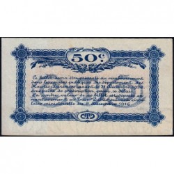 Tarbes - Pirot 120-12 variété - 50 centimes - Série III - 23/09/1917 - Etat : SUP