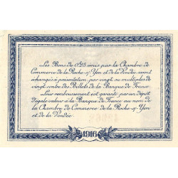 La Roche-sur-Yon (Vendée) - Pirot 65-26 - 25 centimes - Série A - 1916 - Etat : NEUF