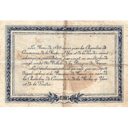 La Roche-sur-Yon (Vendée) - Pirot 65-26 - 25 centimes - Série C - 1916 - Etat : TB