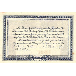 La Roche-sur-Yon (Vendée) - Pirot 65-26 - 25 centimes - Série E - 1916 - Etat : SUP+