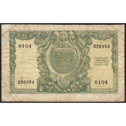 Italie - Pick 91a - 50 lire - 31/12/1951 - Etat : TB-
