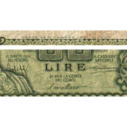 Italie - Pick 91a - 50 lire - 31/12/1951 - Etat : TB-