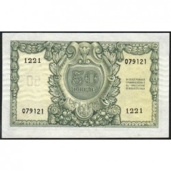 Italie - Pick 91a - 50 lire - 31/12/1951 - Etat : SPL
