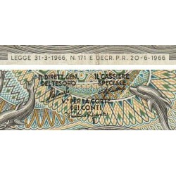 Italie - Pick 93a_1 - 500 lire - 20/06/1966 - Etat : TB+