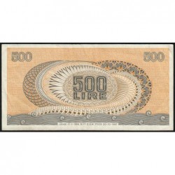 Italie - Pick 93a_2 - 500 lire - 20/10/1967 - Etat : TTB