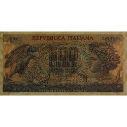 Italie - Pick 93a_2 - 500 lire - 20/10/1967 - Etat : TTB