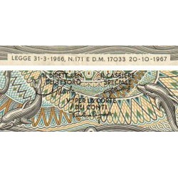 Italie - Pick 93a_2 - 500 lire - 20/10/1967 - Etat : TTB+
