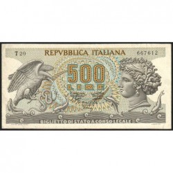 Italie - Pick 93a_3 - 500 lire - 23/02/1970 - Etat : TTB-