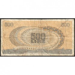 Italie - Pick 93a_3 - 500 lire - 23/02/1970 - Etat : B