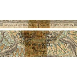 Italie - Pick 93a_3r (remplacement) - 500 lire - 23/02/1970 - Etat : AB