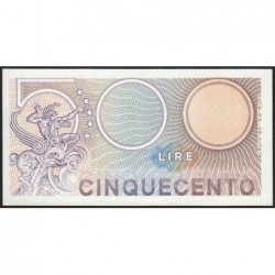 Italie - Pick 94_1 - 500 lire - 14/02/1974 - Etat : SPL