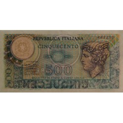 Italie - Pick 94_1 - 500 lire - 14/02/1974 - Etat : SPL