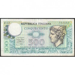 Italie - Pick 94_1 - 500 lire - 14/02/1974 - Etat : TB+
