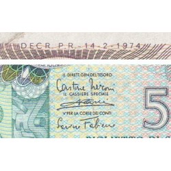 Italie - Pick 94_1 - 500 lire - 14/02/1974 - Etat : TB+